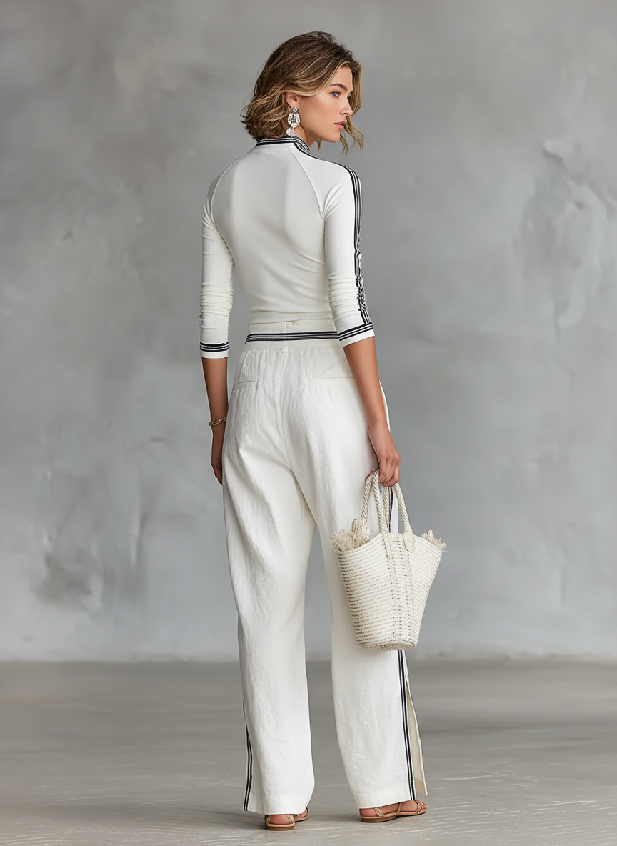 Activewear Set | Women's Matching Workout Sets with Drawstring Pants | Cute & Comfortable Athleisure Outfit for Everyday Style