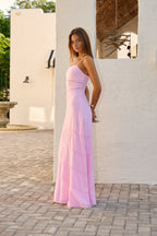 Dianna Dress — Elegant Minimalist Maxi Dress, Flowy Feminine Silhouette