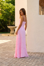 Dianna Dress — Elegant Minimalist Maxi Dress, Flowy Feminine Silhouette