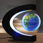 Levitating LED Globe with C-Frame Display