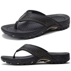 Athletic Men's Sandals | Flip Flops with Arch Support & Water-Resistant Straps | Comfortable Outdoor Footwear