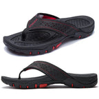 Athletic Men's Sandals | Flip Flops with Arch Support & Water-Resistant Straps | Comfortable Outdoor Footwear