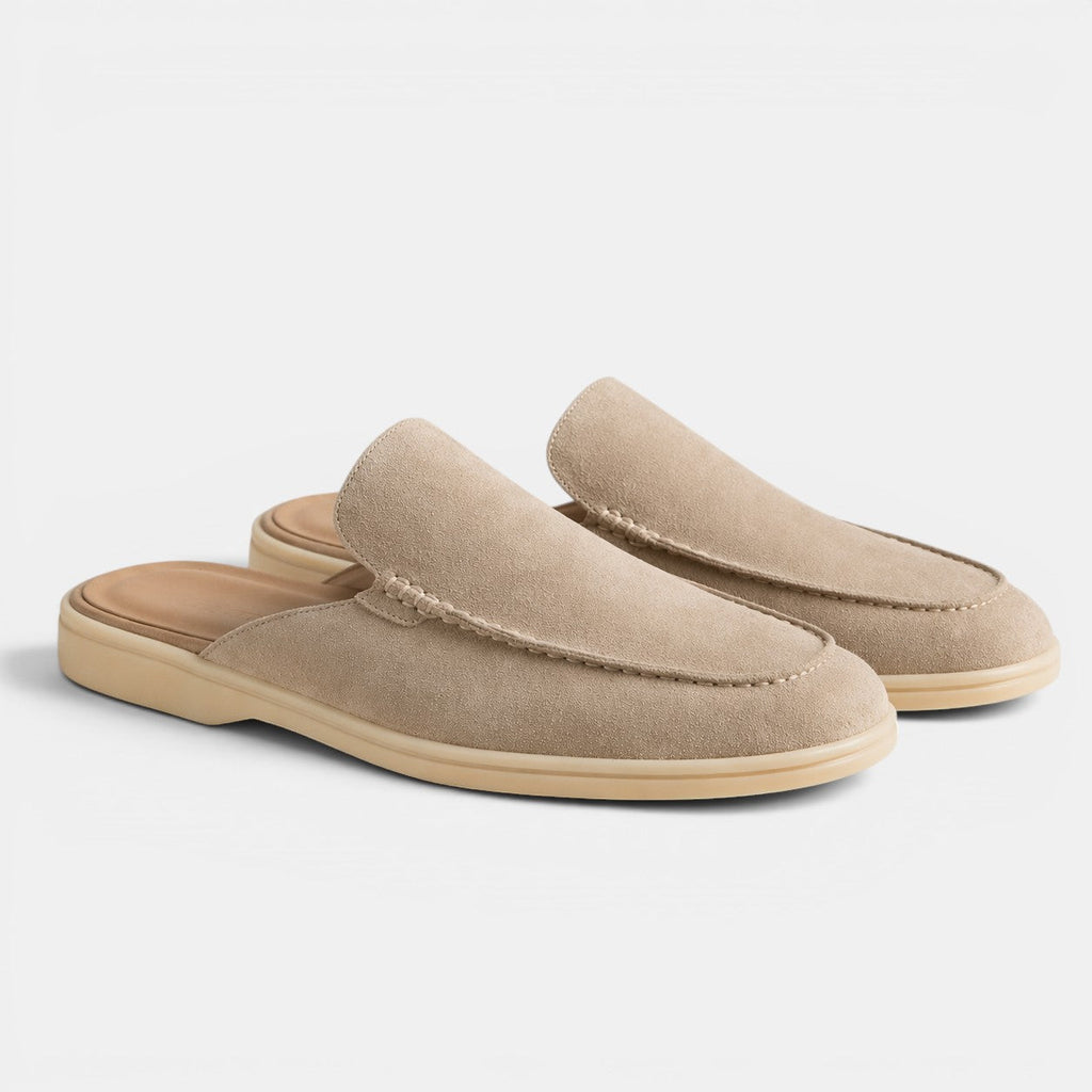 Men's Mules Shoes with Soft Suede Upper & Lightweight Cushioned Sole | Effortless Comfort for Everyday Wear