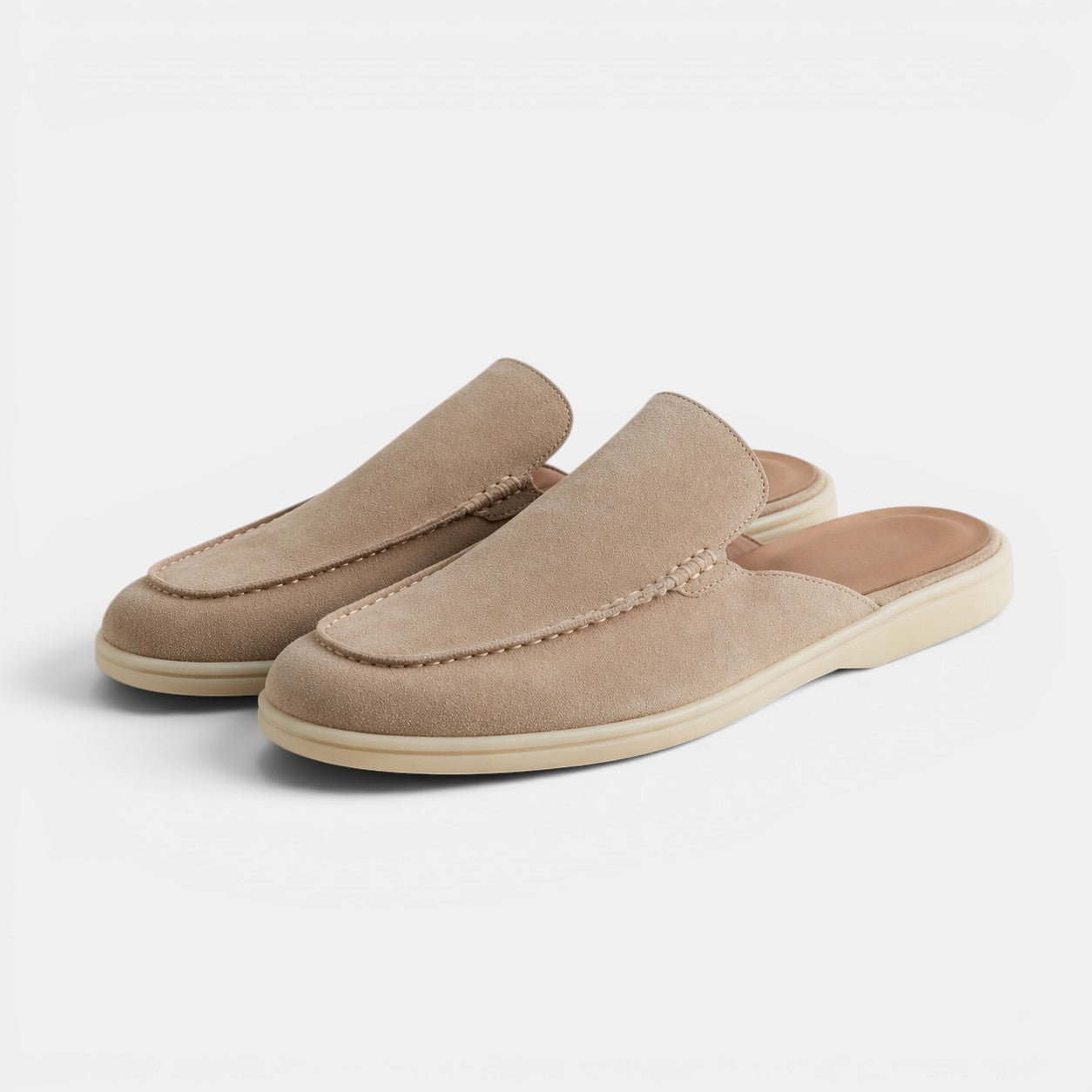 Men's Mules Shoes with Soft Suede Upper & Lightweight Cushioned Sole | Effortless Comfort for Everyday Wear