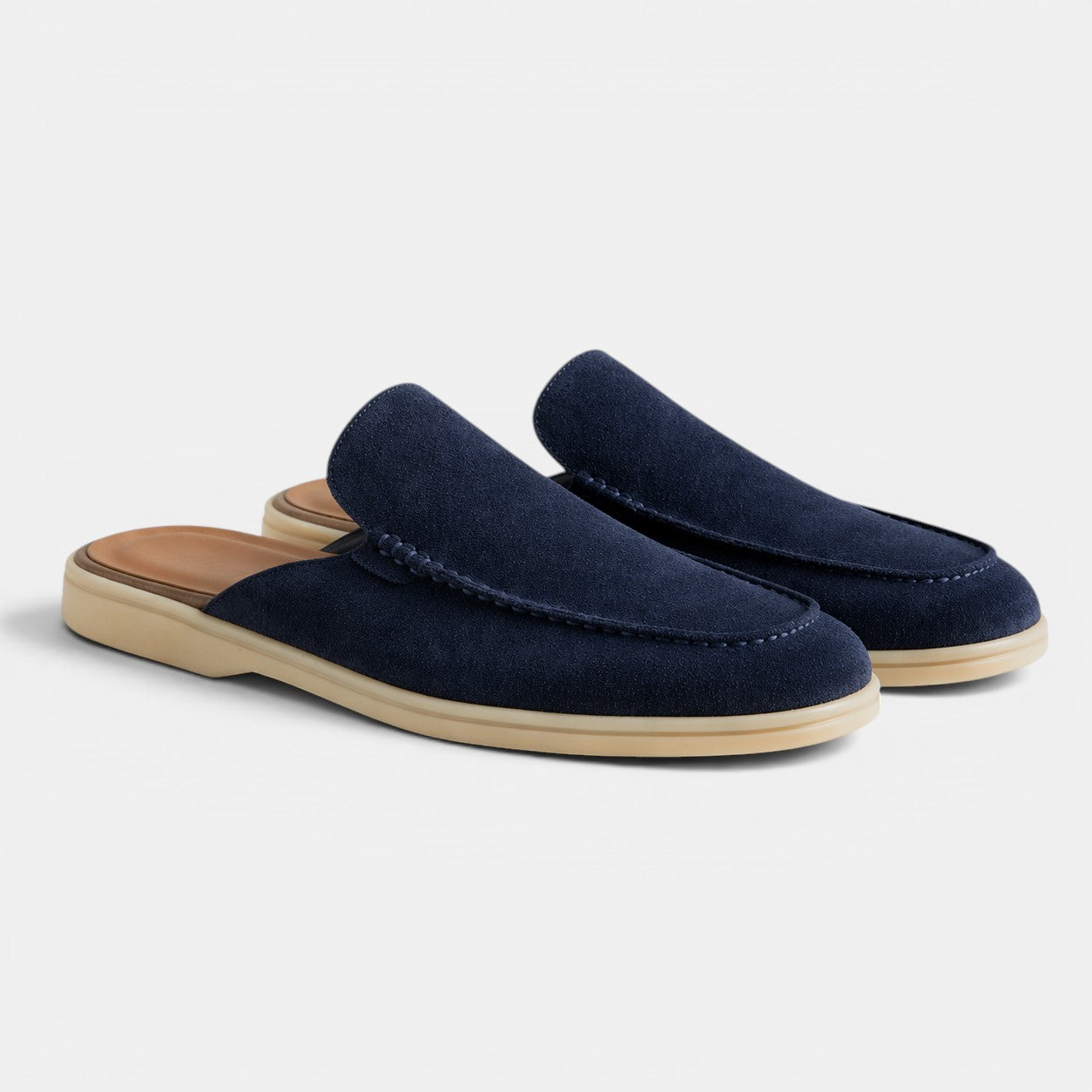 Men's Mules Shoes with Soft Suede Upper & Lightweight Cushioned Sole | Effortless Comfort for Everyday Wear