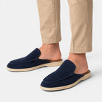 Men's Mules Shoes with Soft Suede Upper & Lightweight Cushioned Sole | Effortless Comfort for Everyday Wear