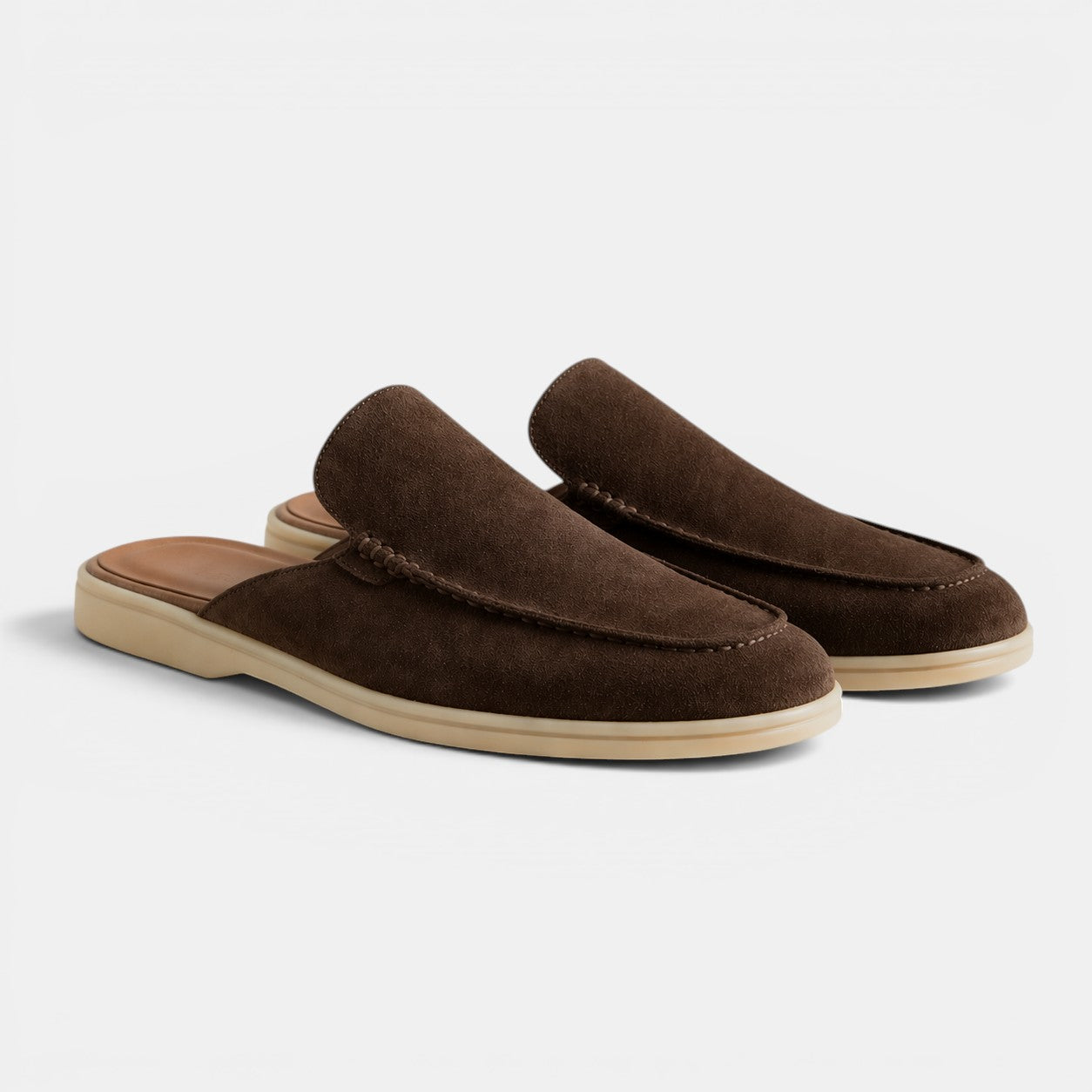 Men's Mules Shoes with Soft Suede Upper & Lightweight Cushioned Sole | Effortless Comfort for Everyday Wear
