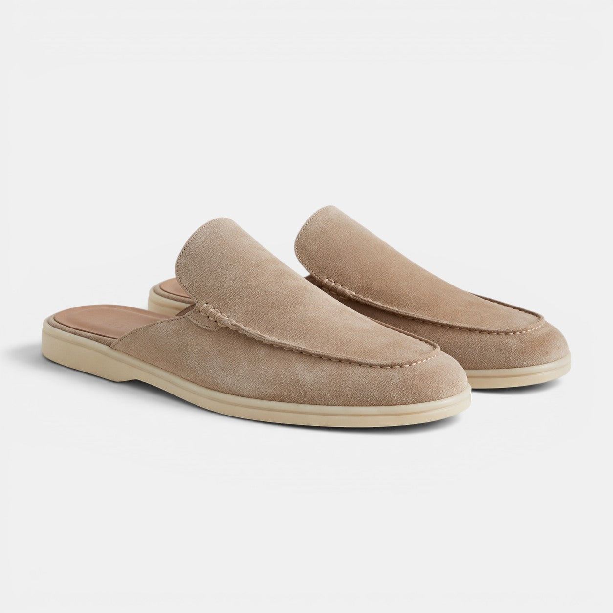 Men's Mules Shoes with Soft Suede Upper & Lightweight Cushioned Sole | Effortless Comfort for Everyday Wear