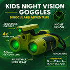 Kids Night Vision Binoculars Adventure Toy