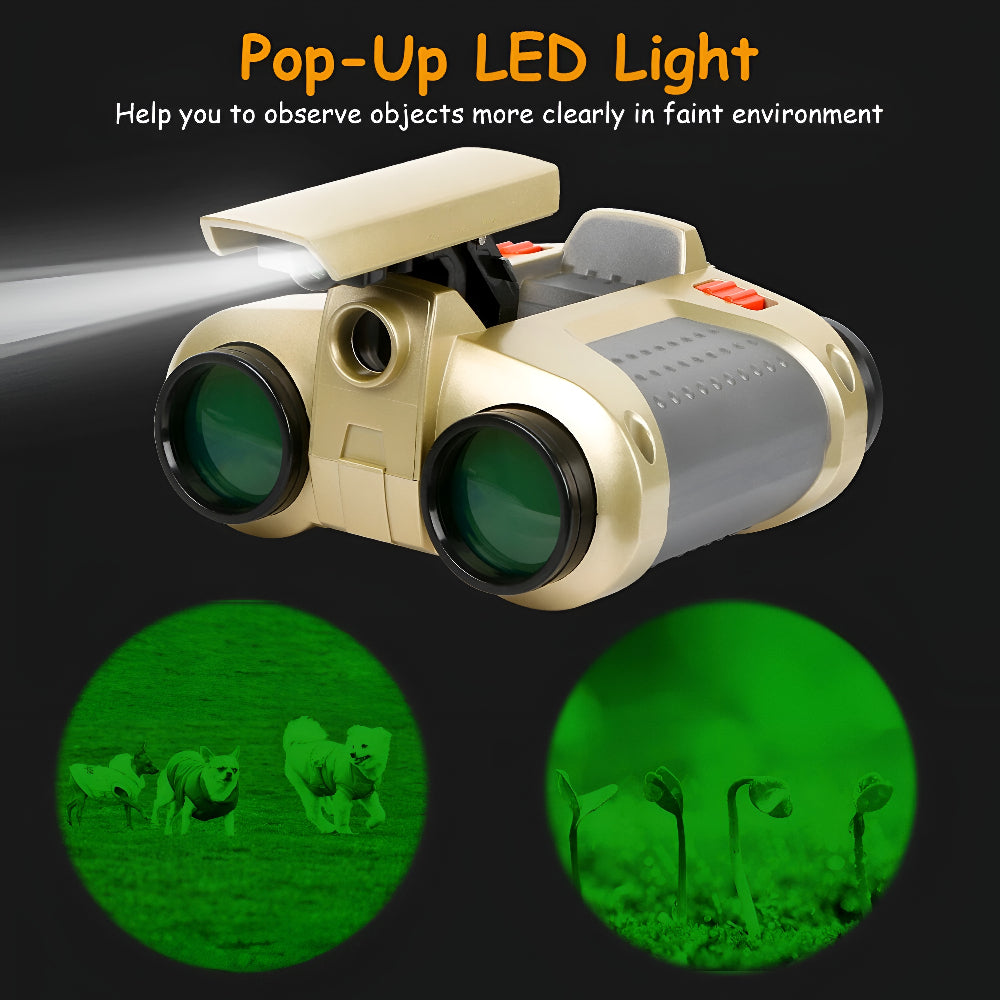 Kids Night Vision Binoculars Adventure Toy