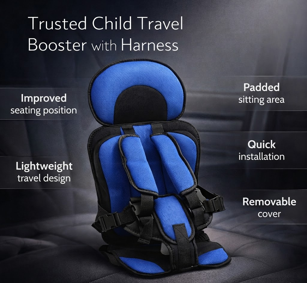 Child Travel Booster Seat Cushion for Cars