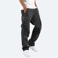 Men’s Cargo Pants with Multiple Pockets — Straight Fit Durable Casual Outdoor Utility Pants Everyday Wear