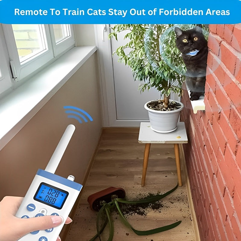 Adjustable Cat Shock Collar with Remote Control