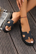 Chic Orthopedic Women's Slippers with Trendy Cut-Out Design | Stylish Comfort for Everyday Wear