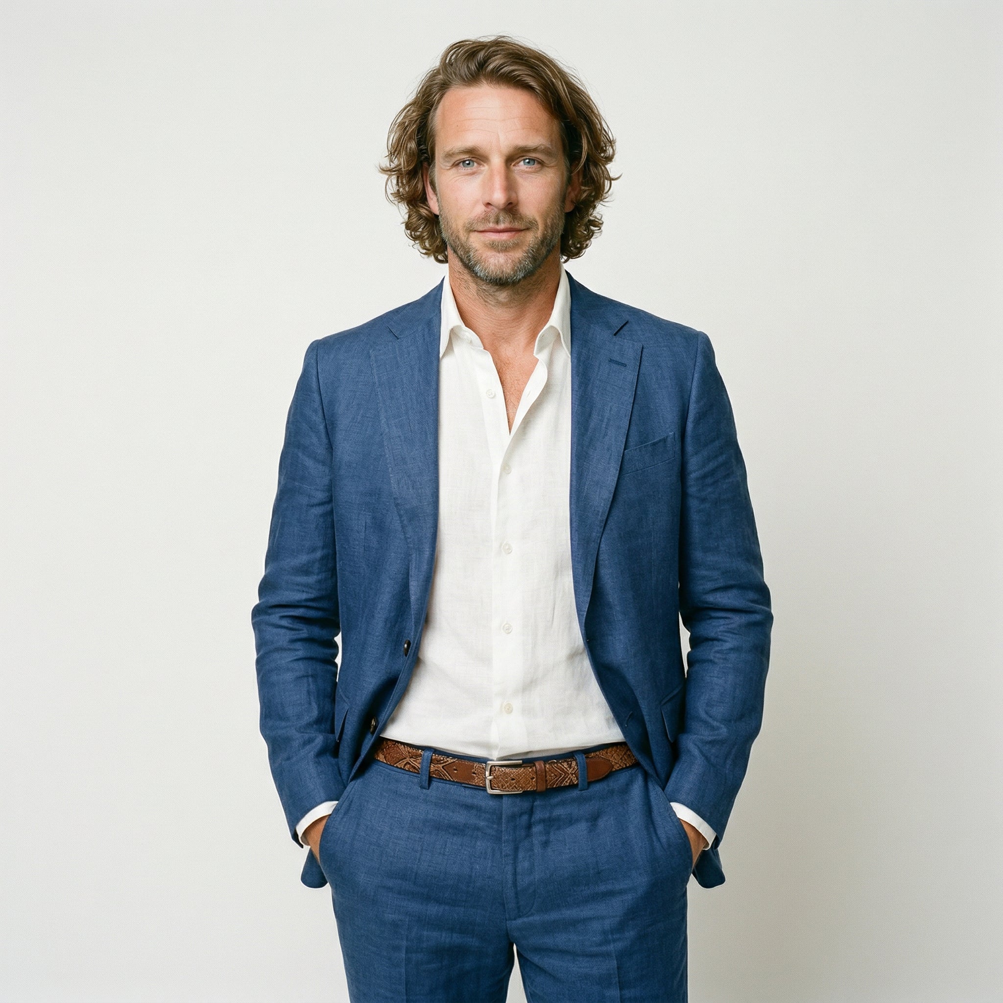 Men's Tailored Blazer Jacket for Formal and Casual Wear with Sharp Fit