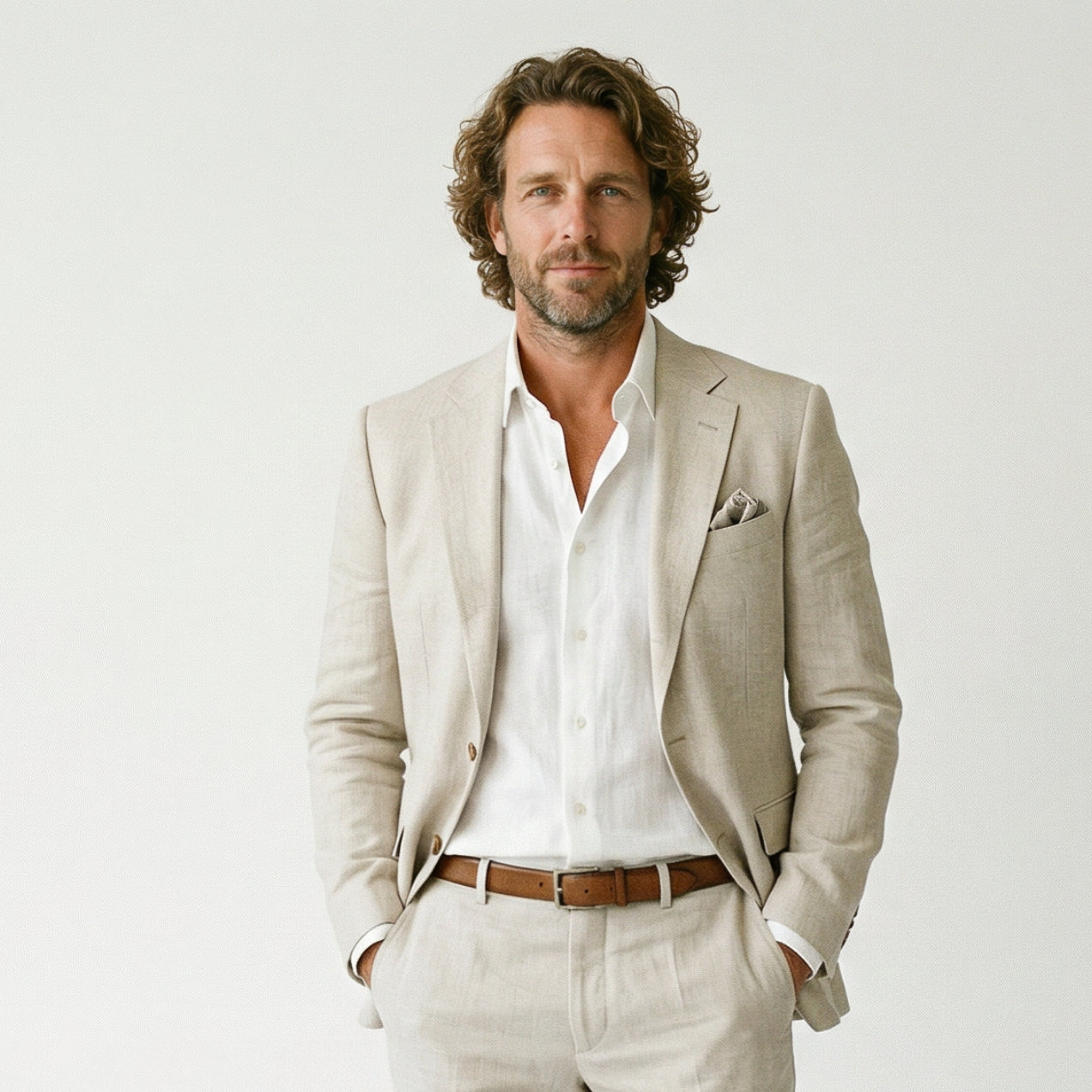 Men's Tailored Blazer Jacket for Formal and Casual Wear with Sharp Fit