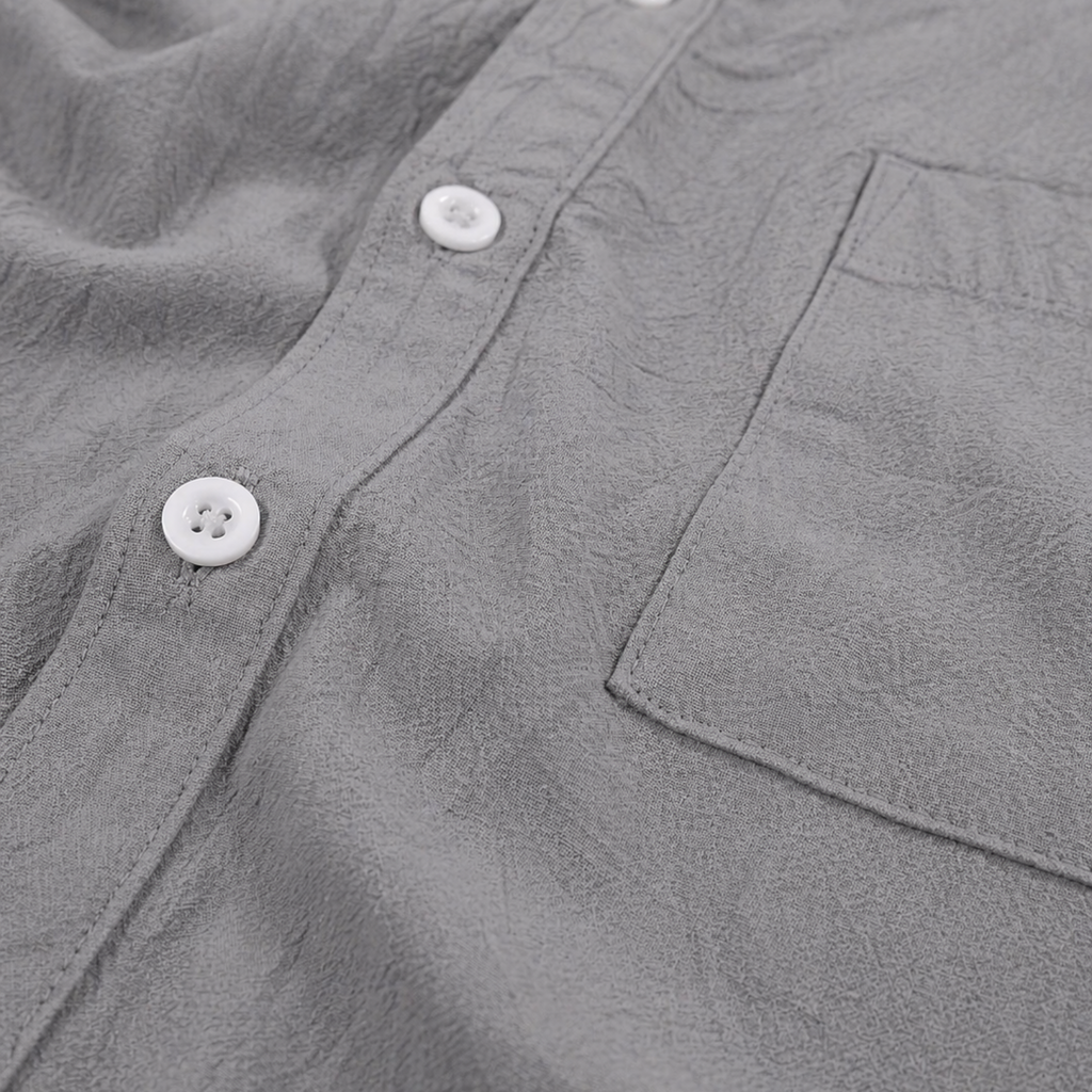 Coastal Comfort | Men's Summer Set with Breathable Linen Fabric | Versatile Two-Piece Outfit for Effortless Style