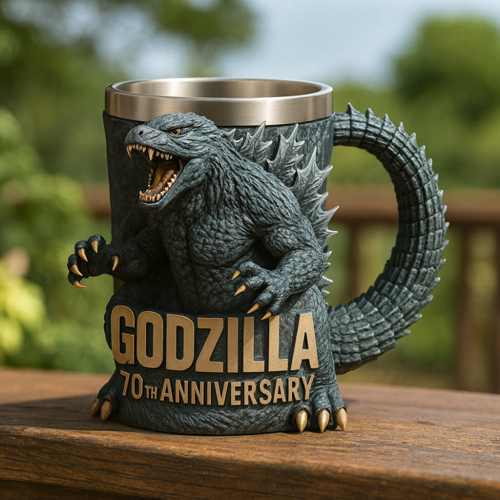 3D Monster Ceramic Coffee Mug