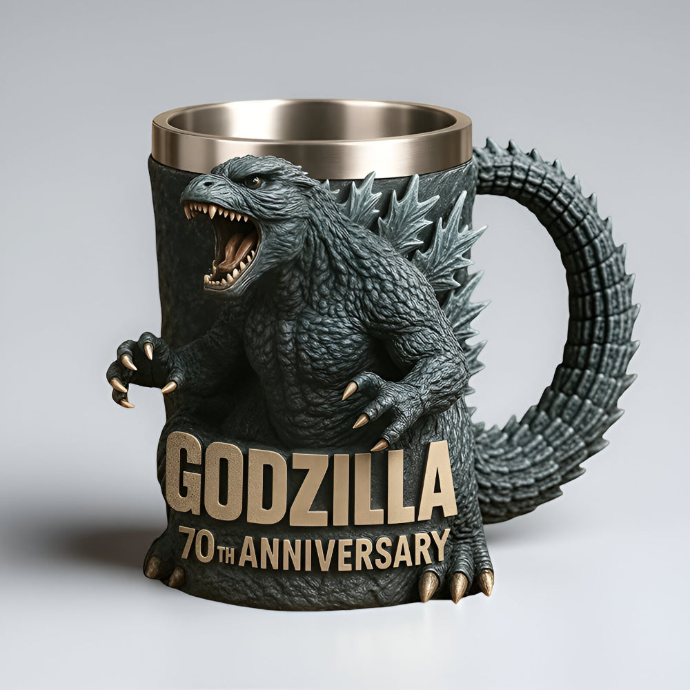 3D Monster Ceramic Coffee Mug