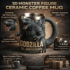 3D Monster Ceramic Coffee Mug