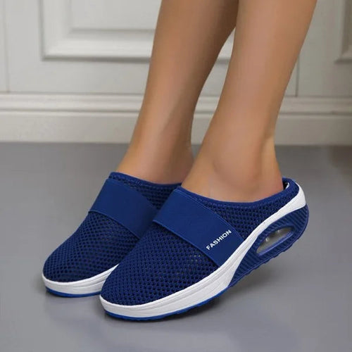 Comfort Haven | Orthopedic Breathable Slippers with Cushioned Insole | Supportive Footwear for Relaxation and Foot Health