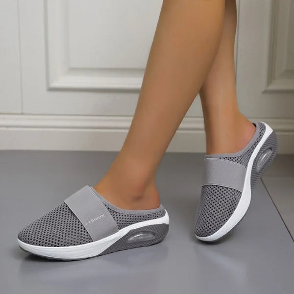 Comfort Haven | Orthopedic Breathable Slippers with Cushioned Insole | Supportive Footwear for Relaxation and Foot Health