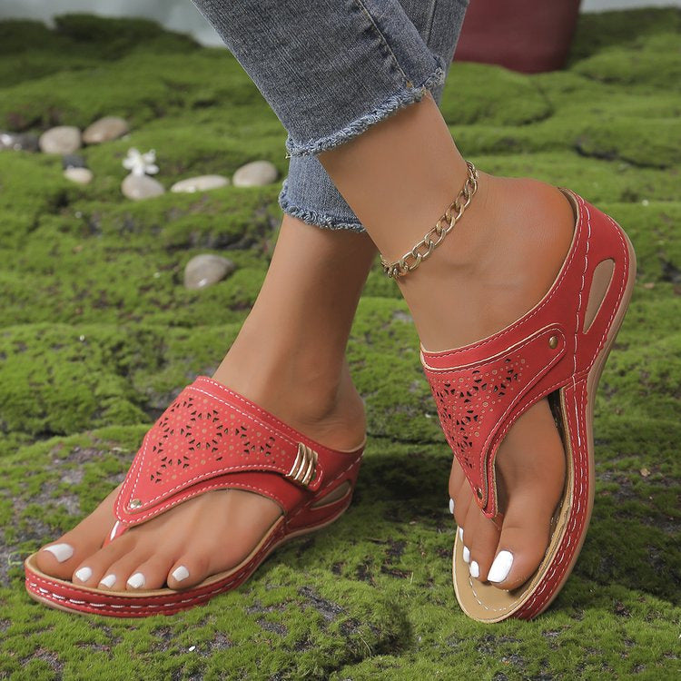 Comfort Step | Best Walking Sandals for Women with Arch Support | Adjustable Straps for All-Day Comfort