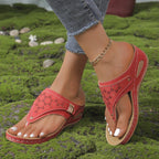 Comfort Step | Best Walking Sandals for Women with Arch Support | Adjustable Straps for All-Day Comfort