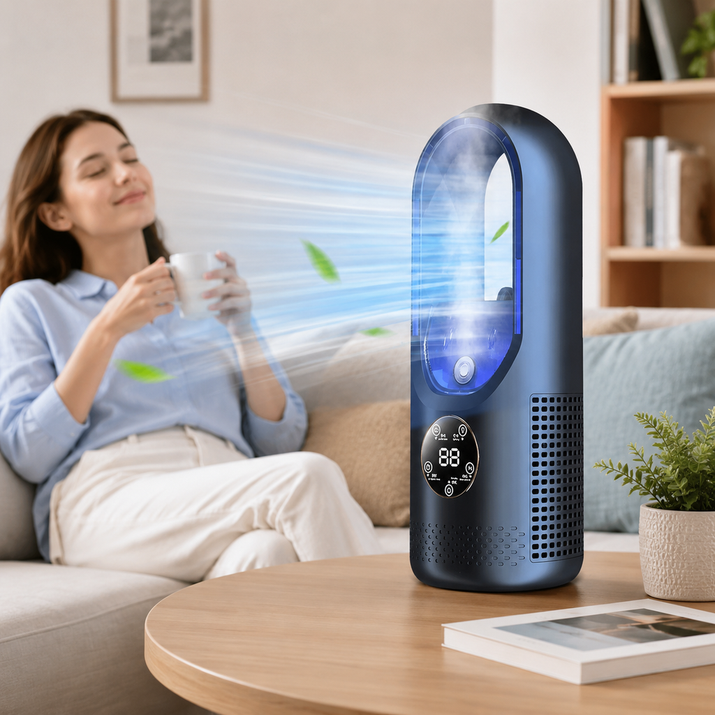 Mini Portable Air Conditioner for Personal Cooling