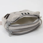 Cute Cat Plush Pencil Case | Large Zipper Pouch with Soft Material for Creative Stationery Storage