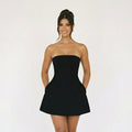 Strapless Mini Cocktail Dress for Women with Flattering Hourglass Fit