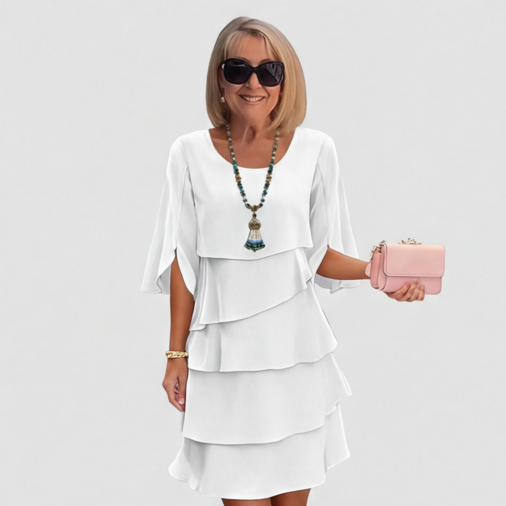 Elegant Layered Dress for Women - Stylish and Versatile Outfit