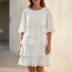Elegant Layered Dress for Women - Stylish and Versatile Outfit