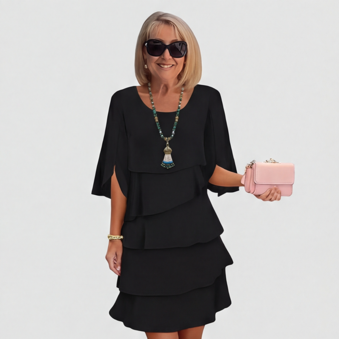 Elegant Layered Dress for Women - Stylish and Versatile Outfit