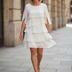 Elegant Layered Dress for Women - Stylish and Versatile Outfit
