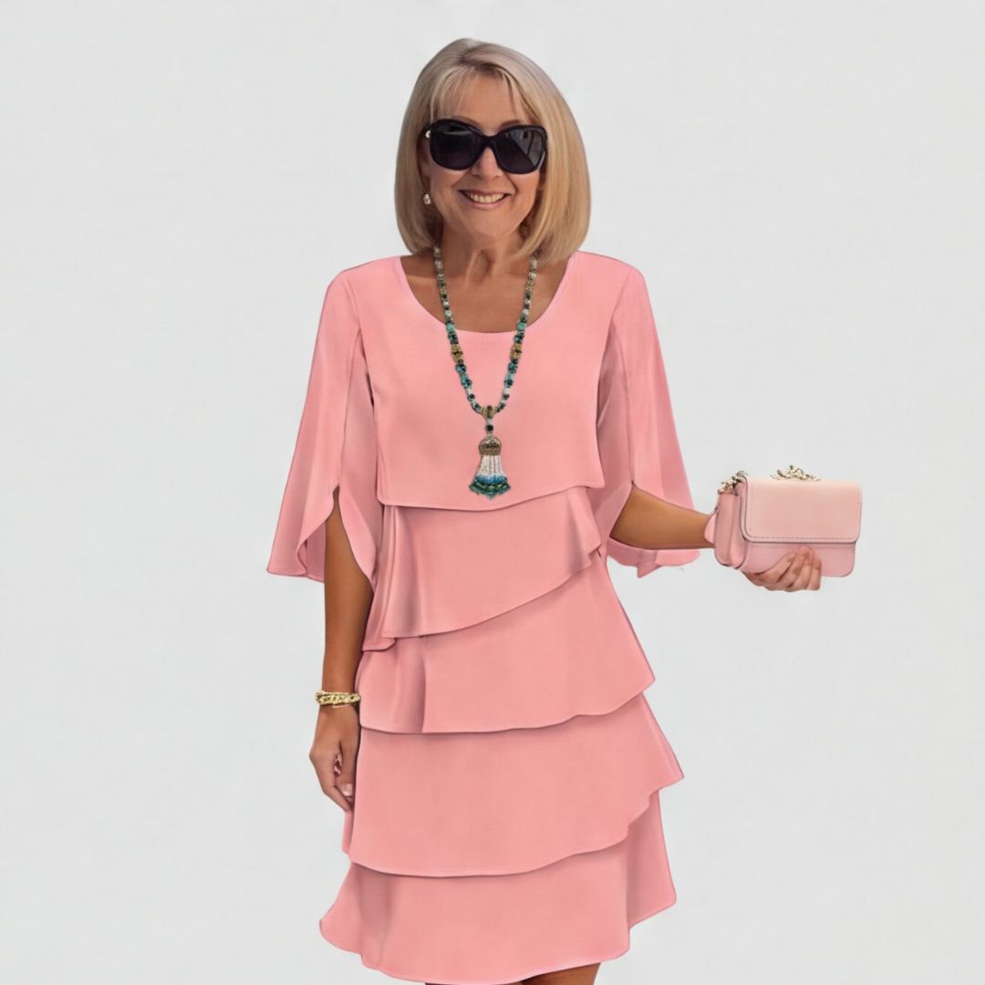 Elegant Layered Dress for Women - Stylish and Versatile Outfit