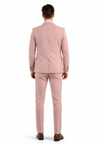 Elegant Mauve Men's Suit with Slim Fit Design | Perfect Wedding Suit for Grooms and Groomsmen