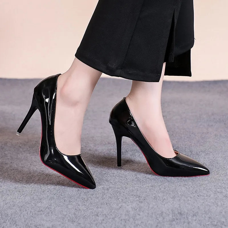 Elegant Stiletto Pumps Pointed Toe High Heels for Women