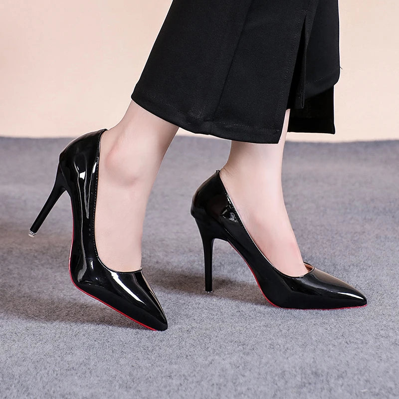 Elegant Stiletto Pumps Pointed Toe High Heels for Women