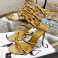 Women's Ankle-Strap Open-Toe Sandals - Elegant Summer Style