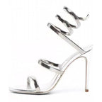 Women's Ankle-Strap Open-Toe Sandals - Elegant Summer Style