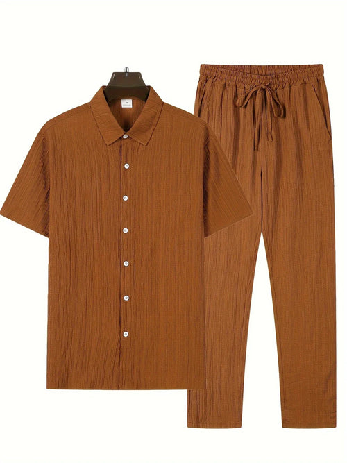 Elias | Stylish Striped Summer Two-Piece Set for Women