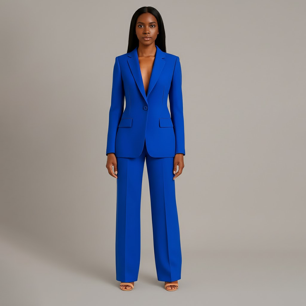 Sophisticated Tailored Women's Suit Set