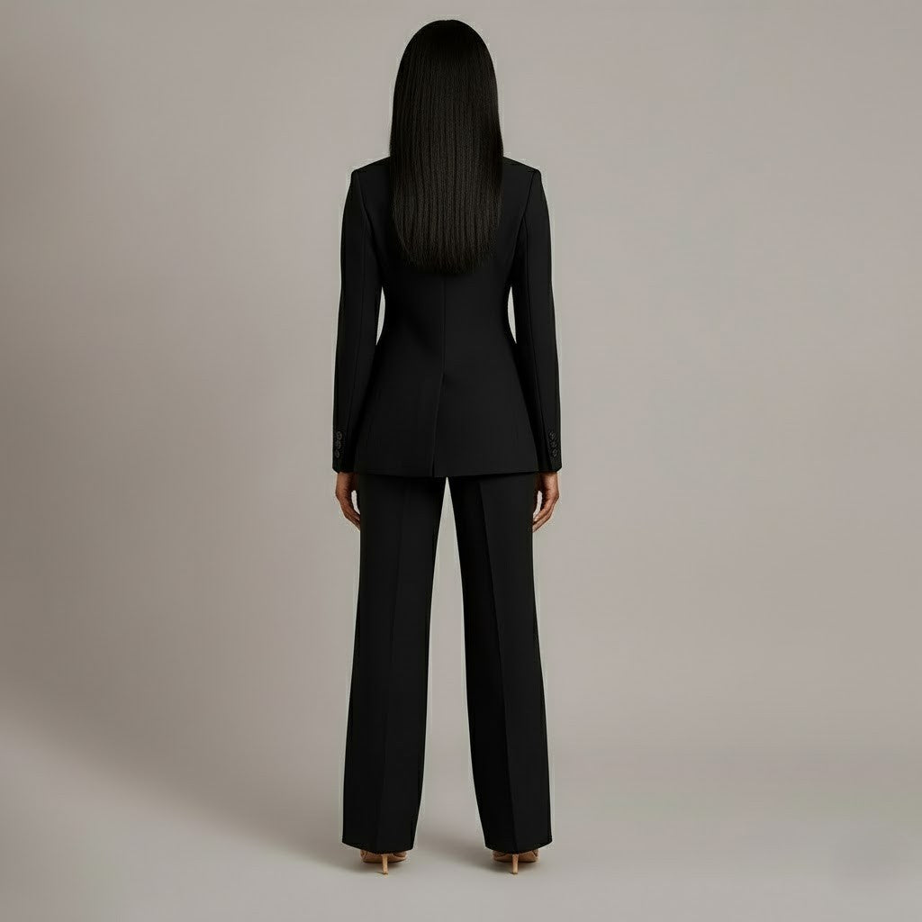 Sophisticated Tailored Women's Suit Set