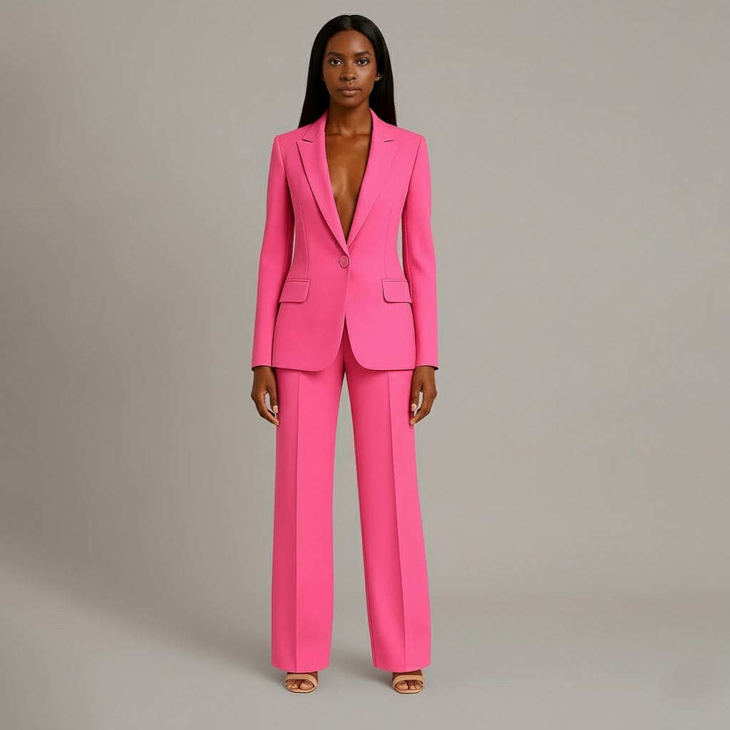 Sophisticated Tailored Women's Suit Set
