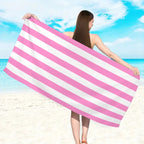 Essential Collection | Beach Towel with Ultra-Fine Fiber for Quick Drying & High Absorbency