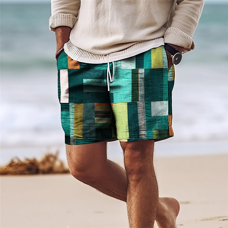 Ethan | Bold Relaxed Fit Swim Shorts for Men