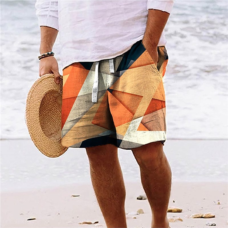 Ethan | Bold Relaxed Fit Swim Shorts for Men