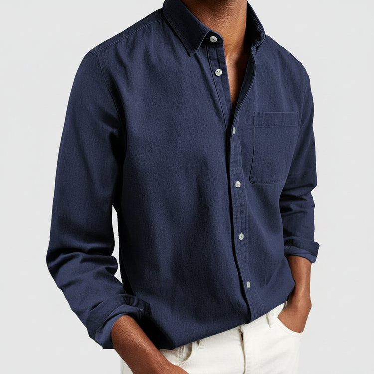 Ethan | Classic Casual Long Sleeve Men's Shirt