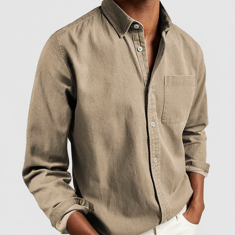 Ethan | Classic Casual Long Sleeve Men's Shirt